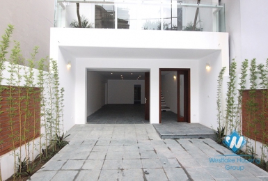 Beautiful large-sized house for rent on Dang Thai Mai, Tay Ho, Hanoi